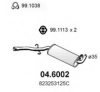 MTS 016115 Middle Silencer